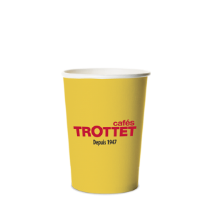 Trottet Yellow Cardboard Cups
